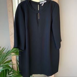 BCBGeneration A Line Dress with Keyhole Cutout